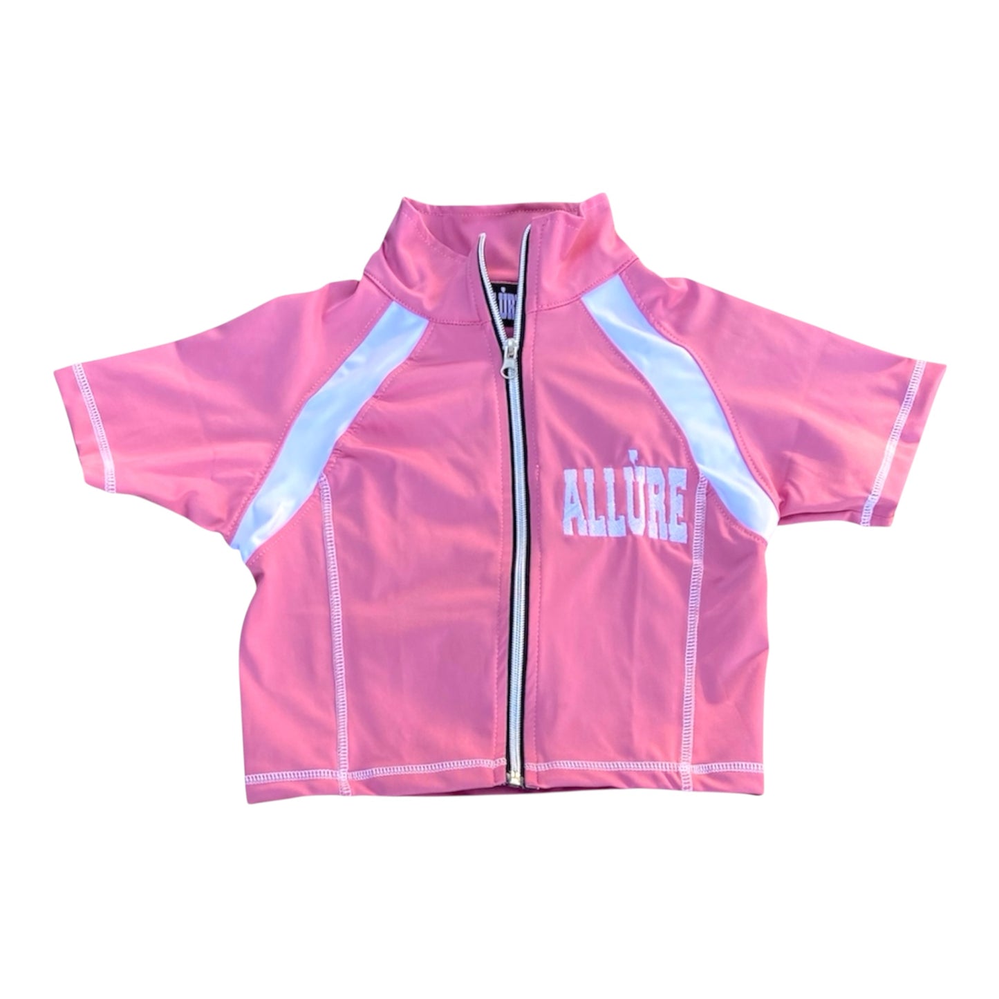 Allure Pink Rush Zip Set